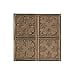 thumbnail image 3 of Fasade Easy Installation Traditional 10 Argent Bronze Glue Up Ceiling Tile/ Ceiling Panel (12" X 12" Sample), 3 of 3