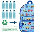 thumbnail image 4 of Wildkin Kids Recycled Eco Backpack for Boys and Girls (Trains, Planes & Trucks), 4 of 9