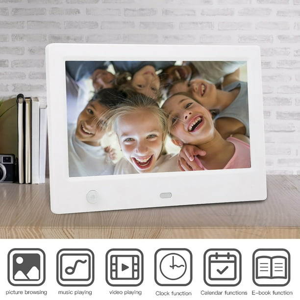 Álbum de fotos HD de 800x480 marco de fotos digital de 7 pulgadas con sensor corporal para el hogar regalo de ANGGREK Otros