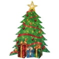 thumbnail image 5 of Northlight 22.5" Lighted Christmas Tree with Presents Window Silhouette, 5 of 8