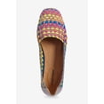 thumbnail image 6 of Comfortview Women's The Bethany Stretch Woven Slip On Flat, 6 of 6