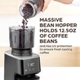 thumbnail image 3 of Zulay Kitchen Burr Coffee Grinder with 51 Grinder Settings Electric Coffee Bean Grinder, Holds 12.5oz Coffee Beans, 3 of 7