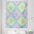 thumbnail image 1 of Rainbow Mandala Tapestry, Colorful Stripes with Flower Pattern Oriental Folklore Boho Motifs, Fabric Wall Hanging Decor for Bedroom Living Room Dorm, 5 Sizes, Multicolor, by Ambesonne, 1 of 1