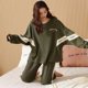 thumbnail image 1 of Conjunto de pijamas para mujer, ropa de dormir de algodón con dibujos animados, para Otoño e Invierno, 1 of 4