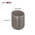thumbnail image 2 of 90Pcs Rubber End Caps 16mm(5/8") ID Vinyl Round Tube Bolt Cap Cover Screw Thread Protector,Black Red Brown, 2 of 5
