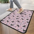 thumbnail image 4 of Pink Cartoon Unicorn Star Camouflage Pattern Door Rugs,Washable Non Slip Door Mats Indoor,Decorative Door Mats,Entry Mat Indoor for Entrance,Bedroom,Kitchen,Bathroom,30"x17", 4 of 6