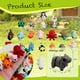 thumbnail image 2 of Minifiguras de animales YonaAclin, 25 unidades, juguetes juguetones impresos en 3D, 2 of 6