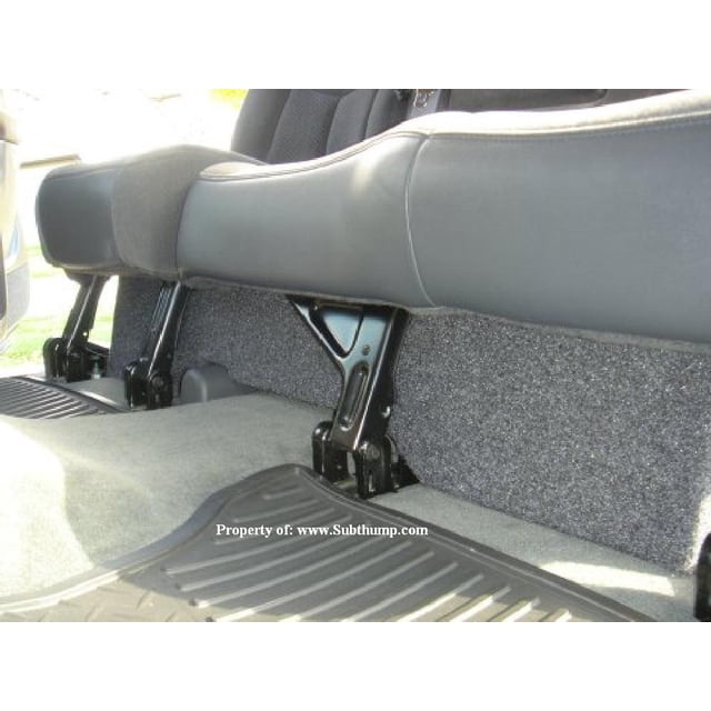 2001-2006 Chevy Silverado/GMC Sierra HD Crew Cab Dual 10 Downfire Subwoofer Box