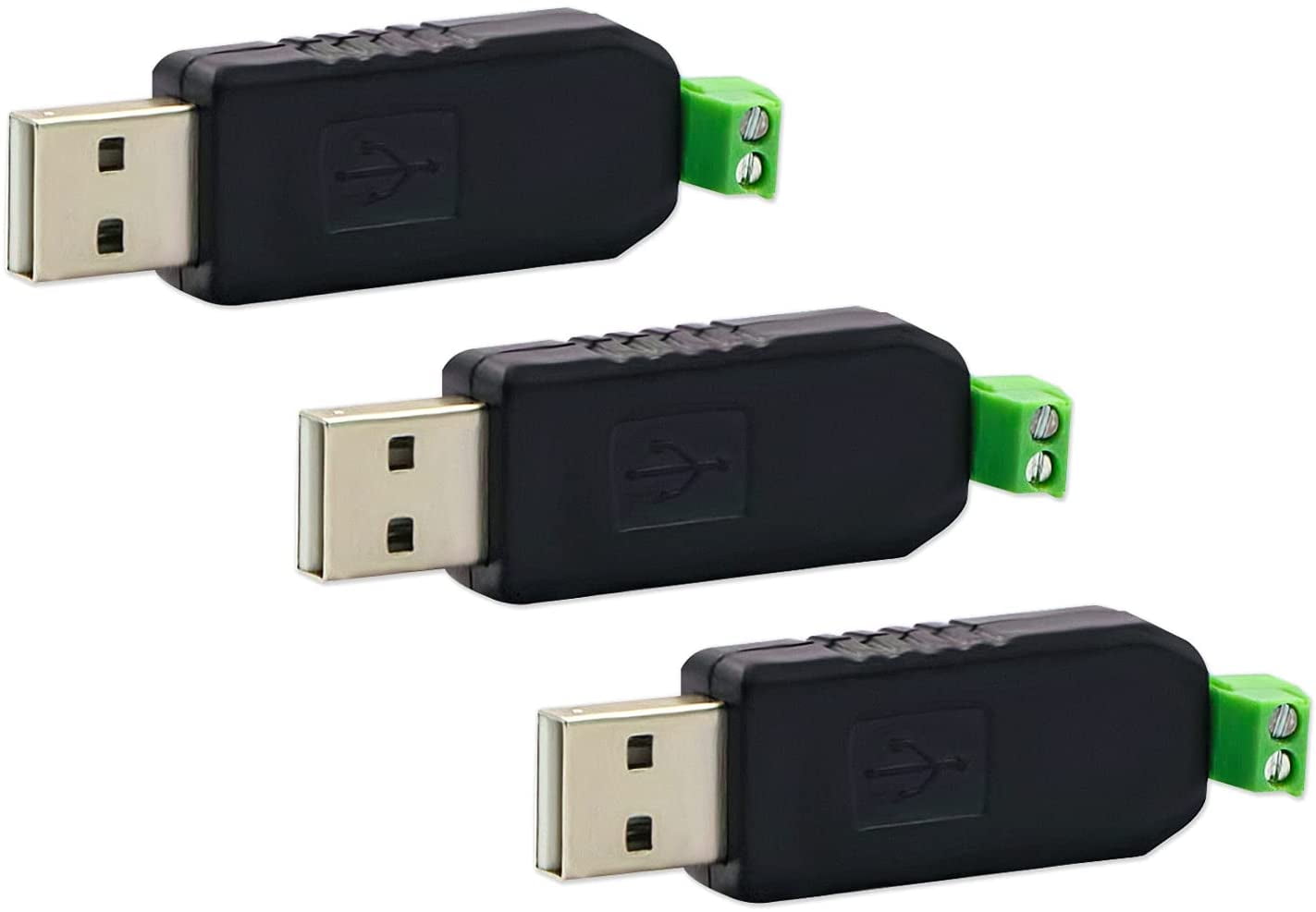 DaFuRui 3Pack CH340 chip USB to RS485 485 Converter Adapter Module
