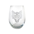 thumbnail image 1 of Lyoncraft SWWO01 18 oz Celtic Wolf Engraved Stemless Wine Glass, 1 of 1