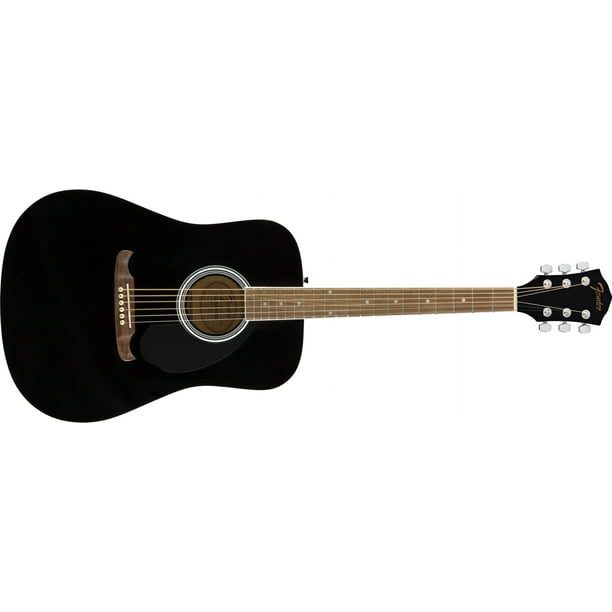 Guitarra Acústica Fender FA-125 Dreadnought Black