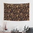 thumbnail image 2 of Xecao Brown Camouflage Skull Print Tapestry, Wall Hanging Room Funny Decor, Backdrop Room Decor for Bedroom Living Room dormitory, 2 of 8