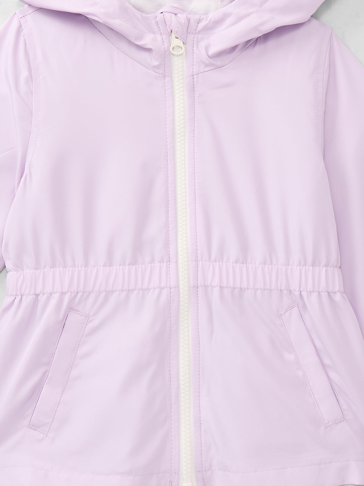 Carter's Child of Mine Toddler Girl Windbreaker Jacket with Hood, Sizes 12M-5T