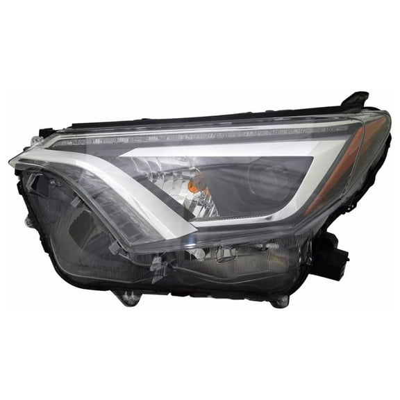 New Left LED Headlight Compatible With Toyota Rav4 Limited Sport Utility 4 Door 2.5L 2016 2017 2018 By Part Number 81185-42670