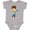 AC-Heather Grey, variant on Rock Boy, Brown Hair, Boy Playing Guitar In Band Boys Baby Bodysuit