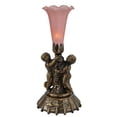 thumbnail image 1 of Meyda 12522 Lampe Mini Cherub Pond Lily Rose de 12 Po, 1 of 1