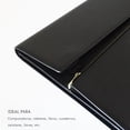 thumbnail image 3 of Portafolio Organizador Ejecutivo MALLETRIA de Piel Sintética negro Folded, 3 of 7