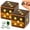Tiger Eye, variant on 2 Pcs Mahjong Dice, Crystal Dice, UWMDHRC 17mm Light Green D6 Spiritual Energy Stone Set with Clear Numbers