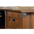 thumbnail image 4 of Bowery Hill L-Shaped Computer Desk in Washington Cherry, 4 of 9