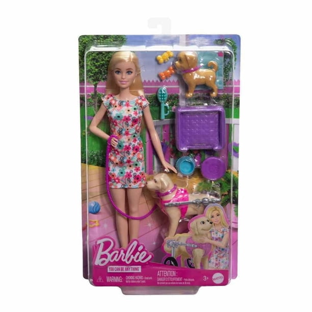 Muñeca Barbie Paseo BaÃ±o De Perritos Barbie Comprar Barbie Muñeca Patina Y Corre Con Perrito Muñeca Maniquí Online