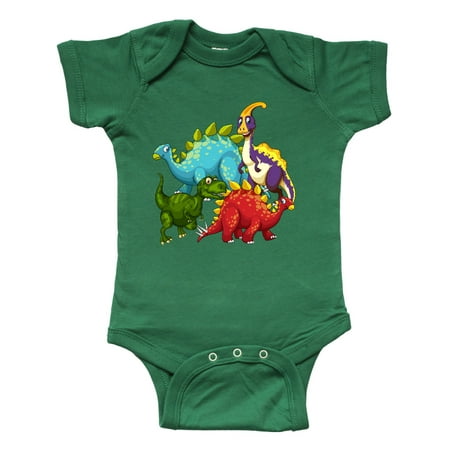 

Inktastic Cute Dinosaurs Gift Baby Boy or Baby Girl Bodysuit