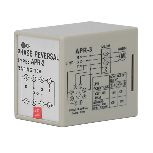 Alimentation Électrique, Relais de Séquence de Phase de Protection contre les Pertes de Phase de Cckctelay Relais de Séquence de Phase Habilement Conçu