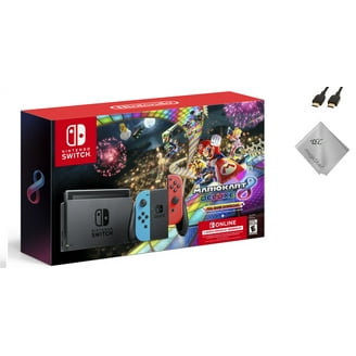 Nintendo Switch Console Bundle with Mario Kart 8 Deluxe
