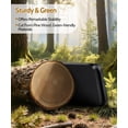 thumbnail image 6 of Gronda Black Floating Shelves for Wall Mounted, 3 Tier Pine Wood Shelf for Living Room Bathroom Bedroom Home Decoration Storage, Modern 20in, 6 of 13