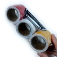 thumbnail image 2 of 3 rollos de cintas reflectantes de 3 colores, cinta de advertencia reflectante, pegatina de seguridad nocturna, plata, rojo, amarillo, 2 of 4
