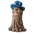 thumbnail image 1 of Estatuas de resina para jardín, diversión al aire libre, esculturas de tocón de árbol para hombre/mujer, decoración artística para patio, sombrero azul oso de fresa Electrónica, 1 of 6