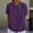 Purple, variant on Womens Linen Tops Gauze Shirts For Women Peasant Blouse Oversized Linen Shirts For Women Lightweight Linen Blouses For Women Loose Fit Tee Shirt Women Womens Gauze Tops JN L