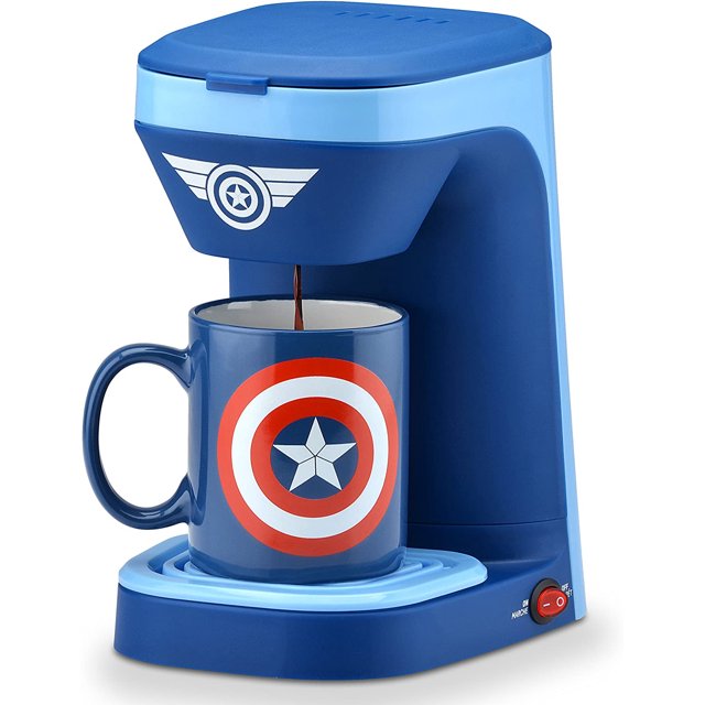 Cafetera DC Comics Batman de una taza negro/amarillo
