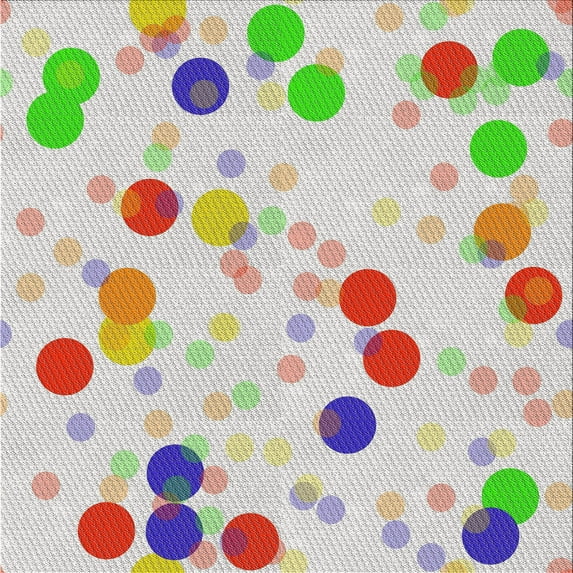 Ahgly Company Indoor Square Patterned White Gold Novelty Area Rugs, 3' Square