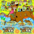 thumbnail image 4 of Decoración para fiesta de cumpleaños de Scoobi Doo, regalos para niños, pancarta de feliz cumpleaños, vajilla de papel con forma de perro marrón, globos de látex, mantel, decoración para bebé, 4 of 5