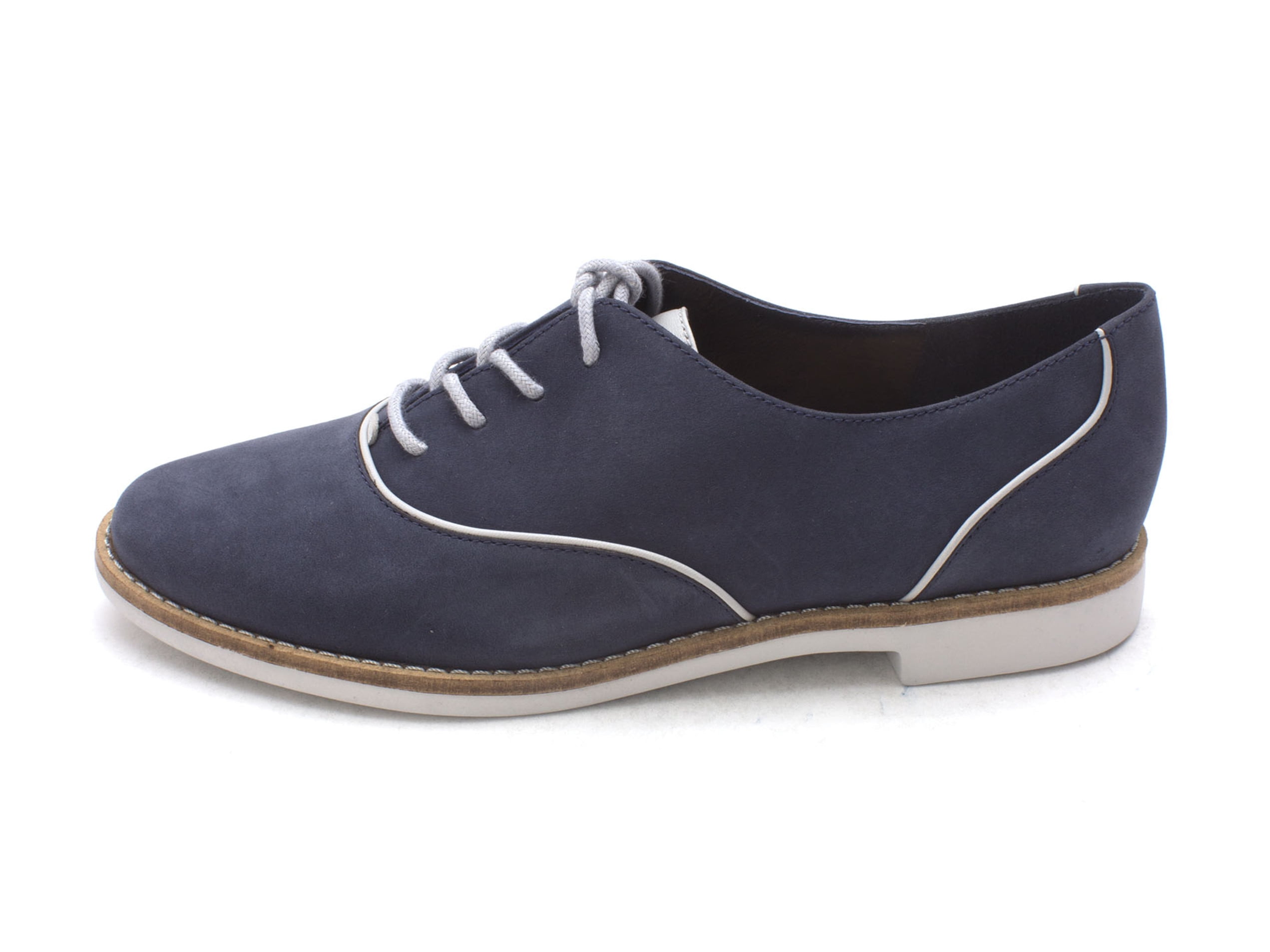 Cole Haan Womens Huldasam Closed Toe Oxfords, Blue, Size 6.0 Cole Haan Womens Huldasam Closed Toe Oxfords, Blue, Size 6.0