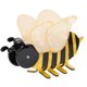 thumbnail image 5 of Pinzas para el cabello con forma de abeja, accesorios divertidos para el cabello, pinzas de dibujos animados para mujeres, peinados de cabello grueso para niñas, peinados diarios, 5 of 8