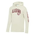 thumbnail image 2 of Men's ComfortWash  Cream Alabama Crimson Tide Long Sleeve Hooded T-Shirt, 2 of 3