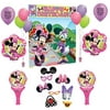 Disney Minnie Mouse Party Supplies Photo Booth Prop Kit Balloon Decoration Kit