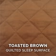 thumbnail image 3 of FurHaven Pet Products Quilted Pillow Sofa Pet Bed for Dogs & Cats - Toasted Brown, Medium, 3 of 8