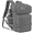 25L- Gray, variant on 25L/45L Durable Nylon Hiking Backpack for Men, Multi-Day Camping & Travel Backpack with MOLLE System & Side Bottle Pockets