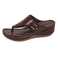 thumbnail image 2 of MKLEKYY Sandalias de Mujer de Moda para Mujer, Sandalias Con Suela Gruesa Hueca, Elegantes, Cerradas, Cómodas, para Verano, 2 of 4