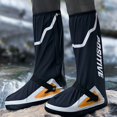 thumbnail image 2 of asddcavvf Men's Women's Motorcycle High Cut Rain Boots Outdoor Riding Shoe Covers, 2 of 3