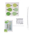thumbnail image 5 of 2 piezas de decoración para tarta con letras de feliz cumpleaños con bonito globo para decoraciones de cumpleaños, color verde, 5 of 5