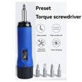 thumbnail image 3 of Digital Display Preset Adjustable Torque Screwdriver with 1/4In Drive 4Bits Included with Box Screw Torque Set 0.5-3.0NM, 3 of 9