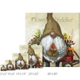 thumbnail image 4 of Sullivans Darren Gygi Flower Peddler Gnome Museum Quality Giclee Print, Gallery Wrapped, Handcrafted in USA 9"W x 9"L Multicolored, 4 of 4