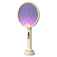 thumbnail image 2 of Swatter Mosquito Plegable 3in1 Con Lámpara Insecto Base Recargable () Amarillo, 2 of 9