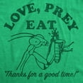 thumbnail image 2 of Womens Funny T Shirts Love Prey Eat Sarcastic Praying Mantis Graphic Novelty Tee for Ladies Womens Graphic Tees, 2 of 7