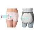 thumbnail image 2 of Youkk Reusable Washable Mens Underwear for Incontinence Breathable Briefs Pant 100CC Light Grey LL 1Set, 2 of 5