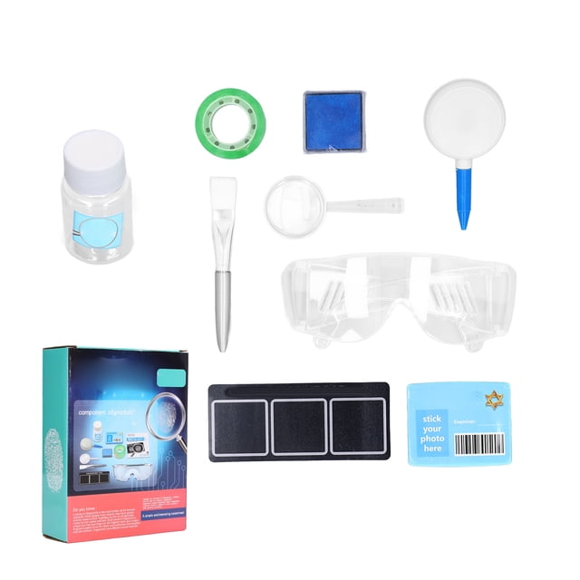 Kit de Experimento Científico de Huellas Dactilares NikouMX