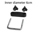 thumbnail image 2 of Kairuite U Bolt Roof Rack Clamps for Inner diameter 6cm/8cm Luggage Frame Retainer Clip, 2 of 9